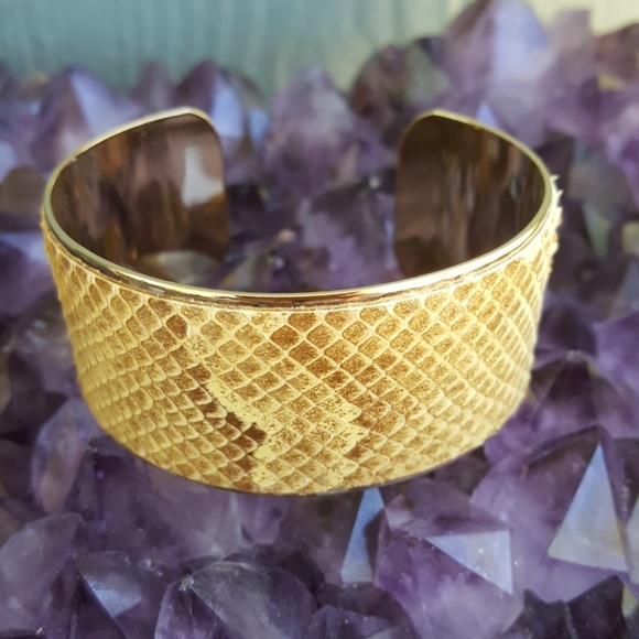 Jewelry - Genuine Snakeskin Cuff Bracelet 5 for $25